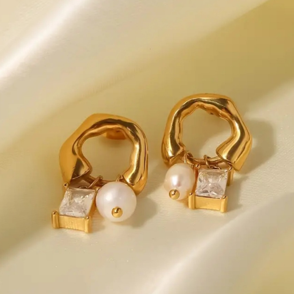 Zirconia Earrings