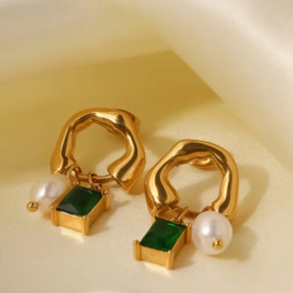 Zirconia Earrings